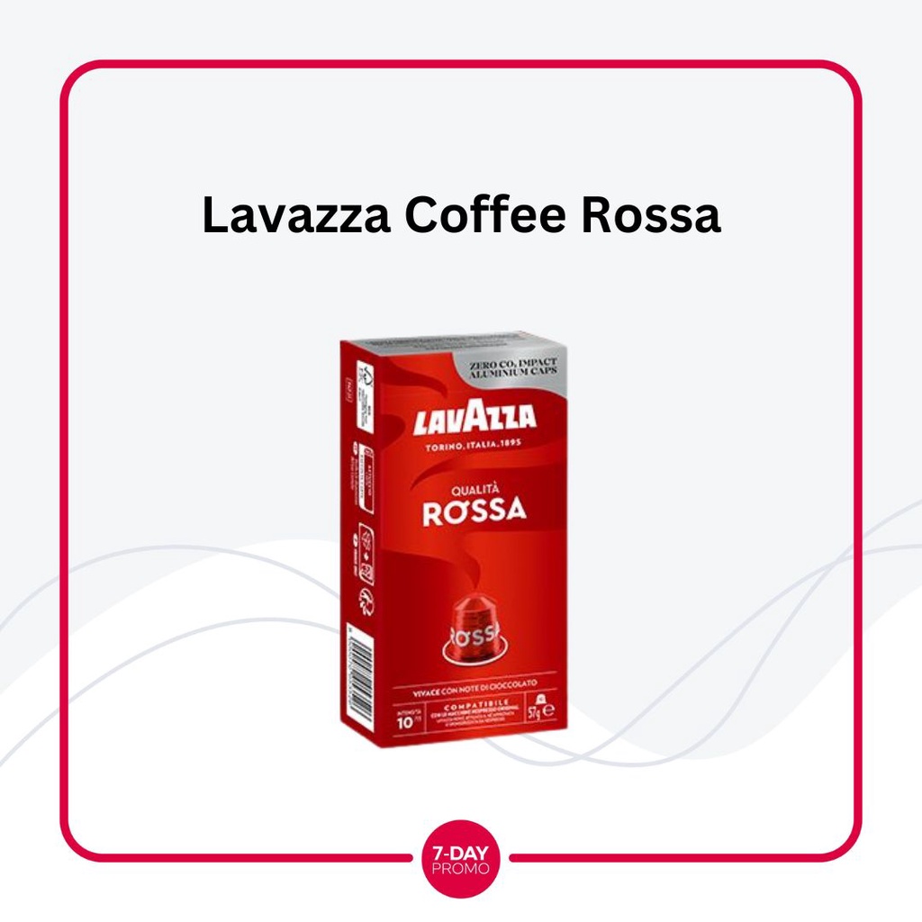 Lavazza Espresso Nespresso Compatible Coffee Capsules Kopi 10 Kapsul