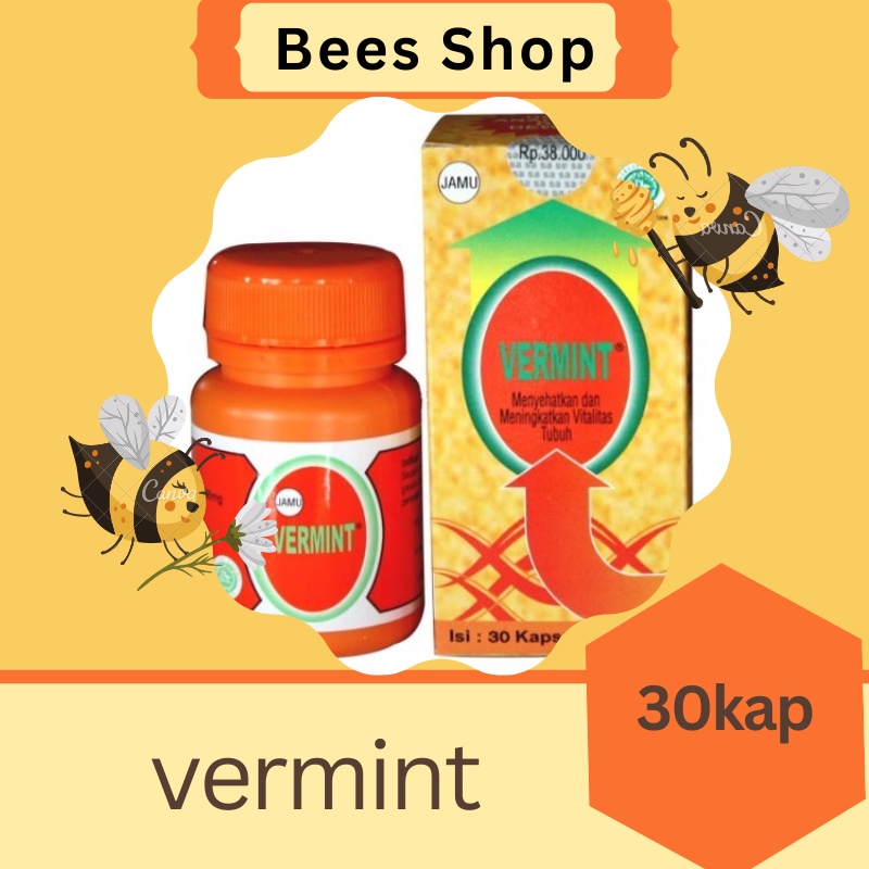 VERMINT 30 KAPSUL - KAPSUL CACING VERMINT