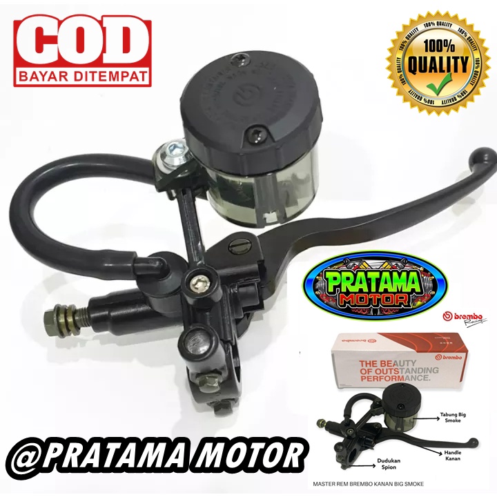 PROMO Master Rem Kanan Tabung Big Smoke Universal Semua Kendaraan Motor Murah COD Bayar Di Tempat