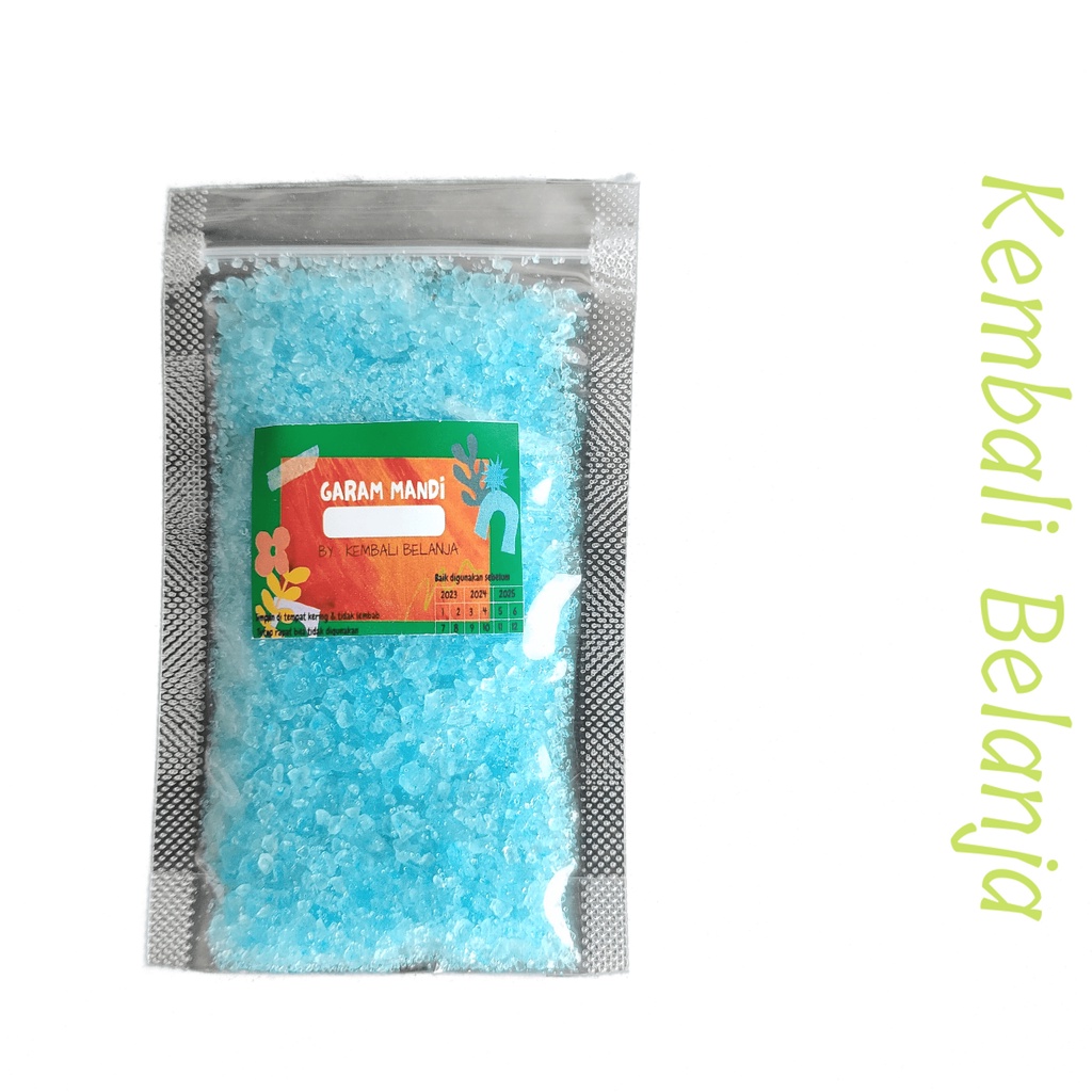 Garam Mandi 100 Gram/ Bath Salt/ Garam Mandi Spa Tradisional/ Foot Salt