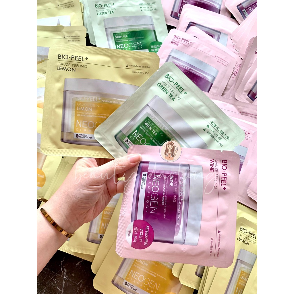 EXP 2025 NEOGEN DERMALOGY - Bio Peel Gauze Peeling Pad Sachet / Exfoliasi Wajah