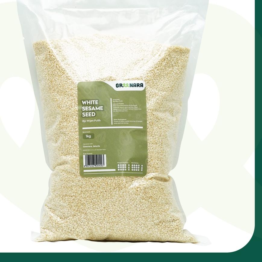 

♔ white sesame seed 1kg / wijen putih 1kg ✺