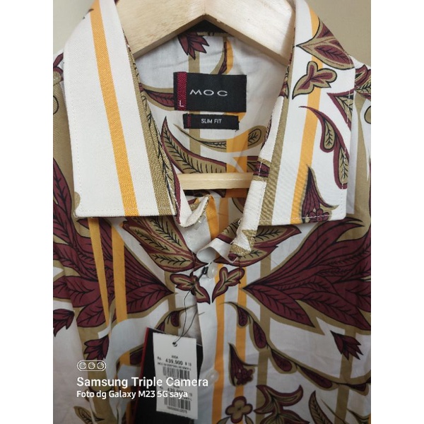 MOC Kemeja Baju Brand Mall Matahari Original Full Label Price & Real Picture