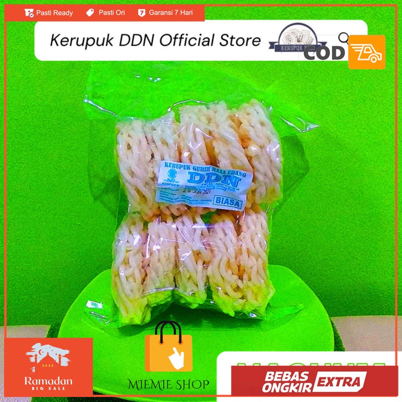 

Kerupuk DDN - Biasa Isi 10 Pcs/Bungkus