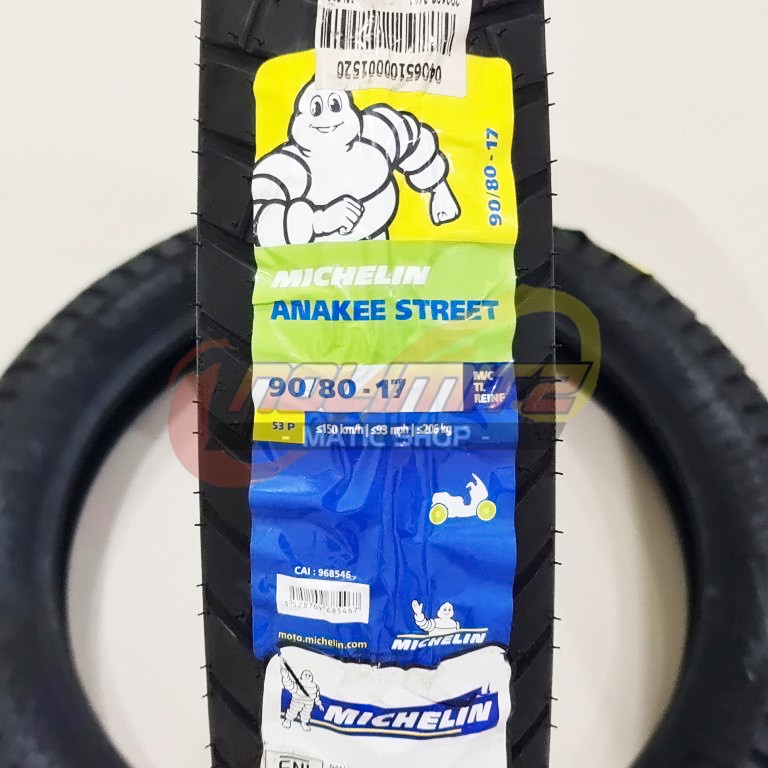 Ban Motor Michelin Anakee Street 90/80 - 17 Tubeless