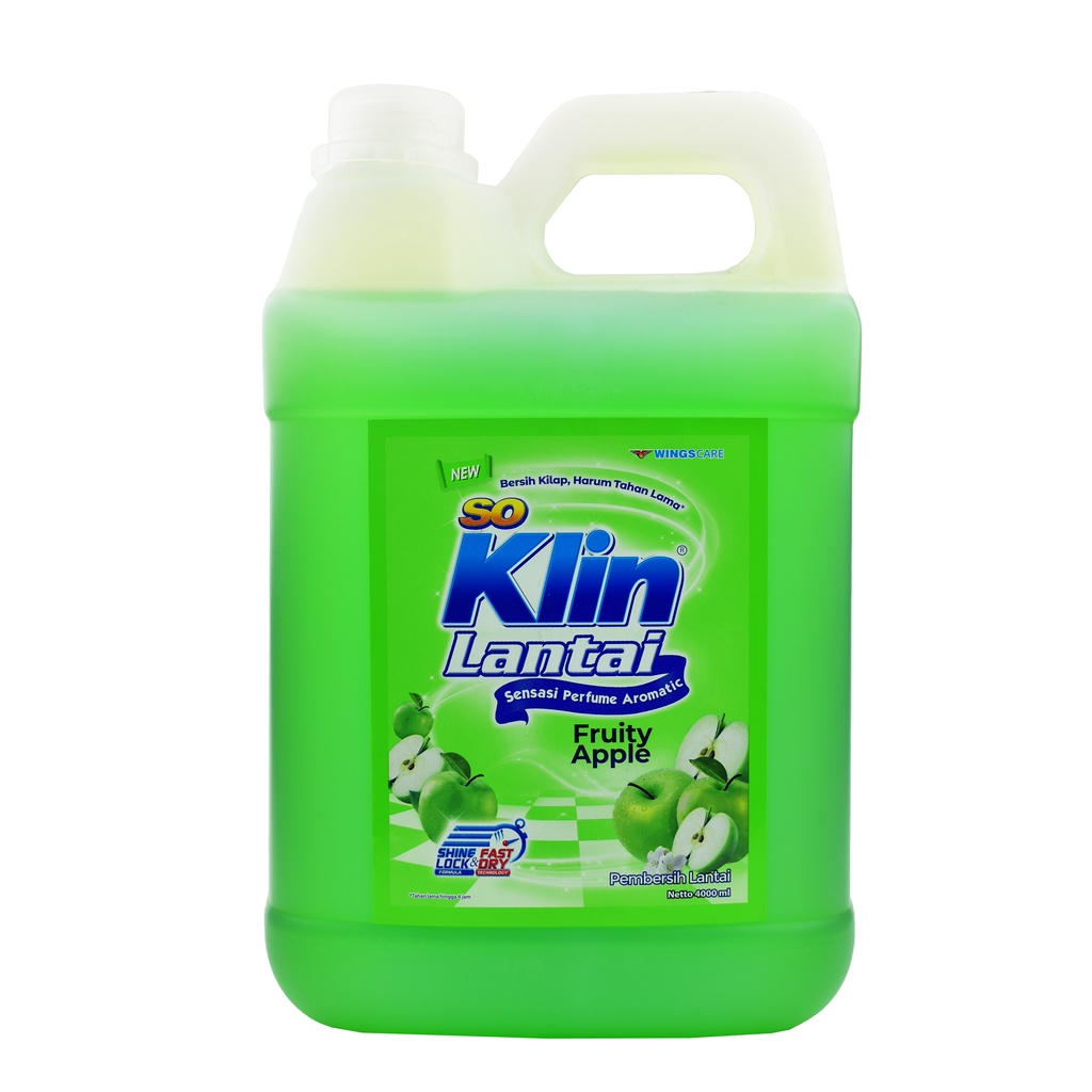 KARBOL PEMBERSIH LANTAI SOKLIN LANTAI  4 LITER FLOOR CELANER JERIGEN