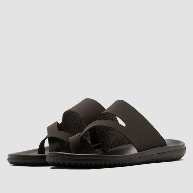 Brodo Original - Sandal Pria  Agni Dark Choco Bs