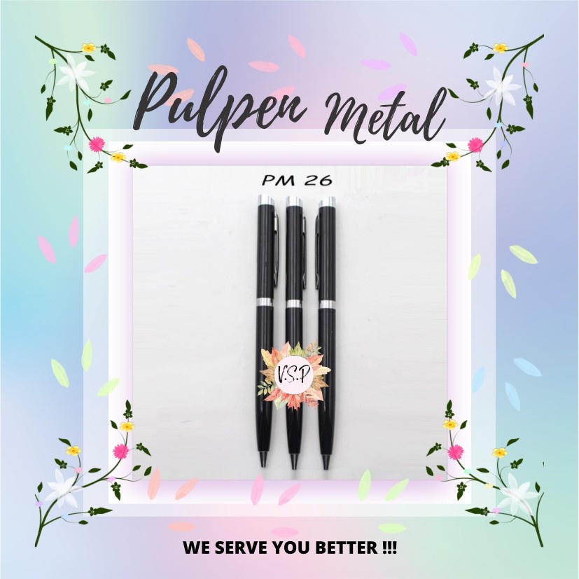

Promo! Pen Promosi-Souvenir Pen Metal PM 26 Murah!