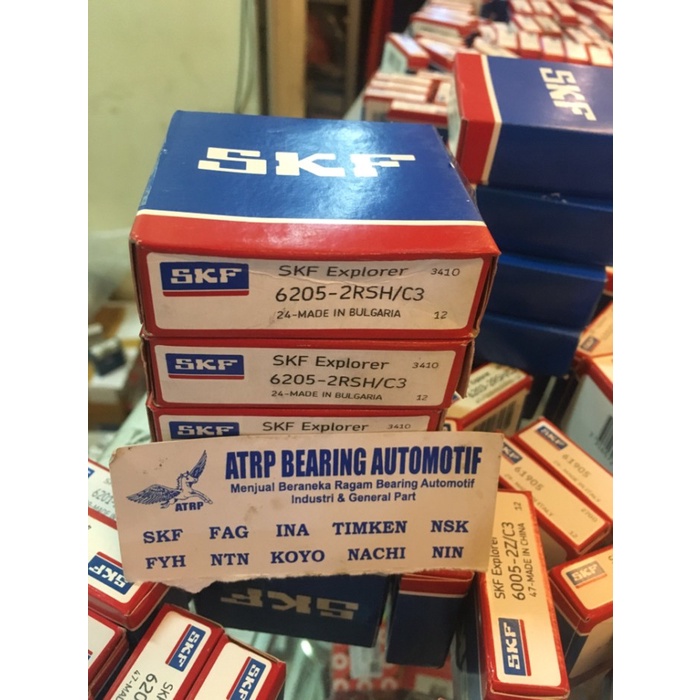 BALL BEARING 6205 2RSH/C3 SKF