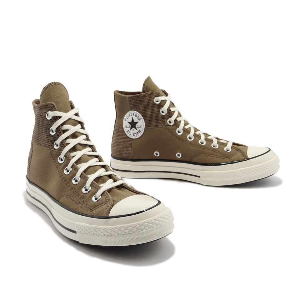Converse Chuck 70 70s Houndstooth Herringbone Patchwork Vintage Sand Dune