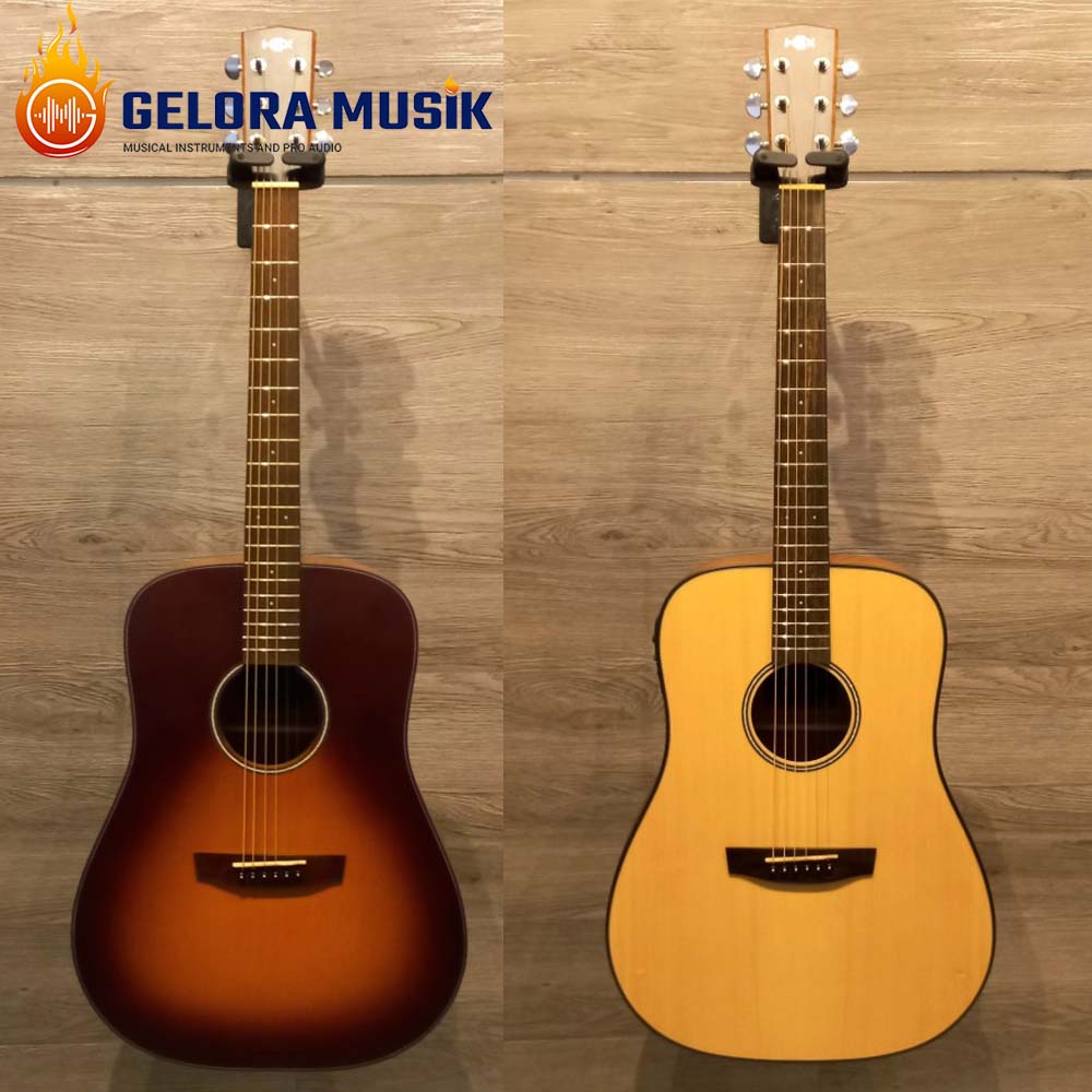 Gitar Akustik Elektrik Hex D100E M LTD