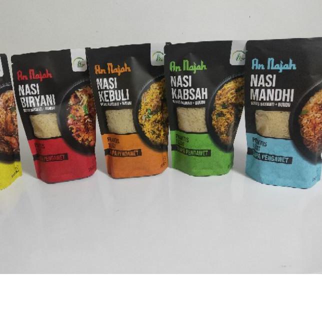 

♝ AN NAJAH BERAS BASMATI BUMBU INSTAN ARAB Biryani Mandhi Kabsah Bukhori Kebuli ⅍