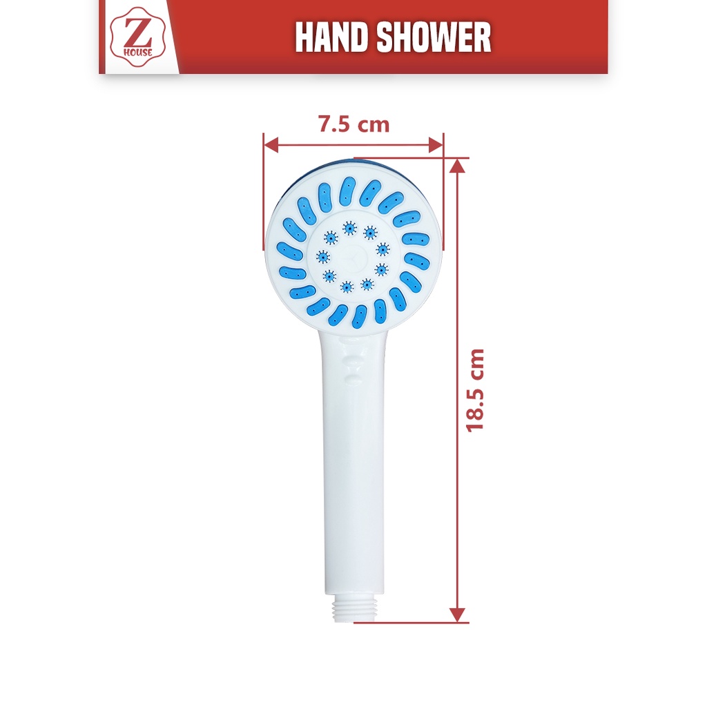 Hand Shower Maandi/Shower Bulat/Hand Shower Minimalis/Shower Murah/Handshower Warna Putih/Hand Shower