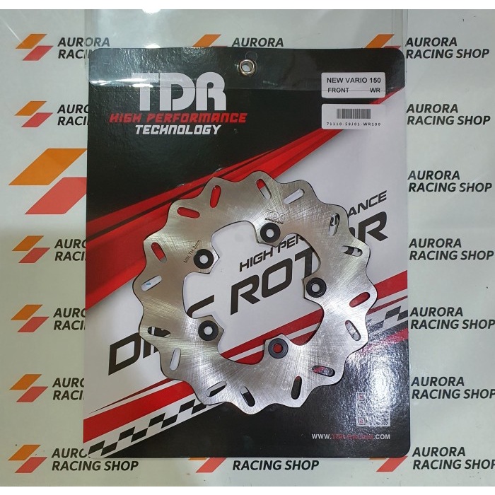 Cakram Depan Tdr New Vario 150 - Baut 5 Model Wr #Original