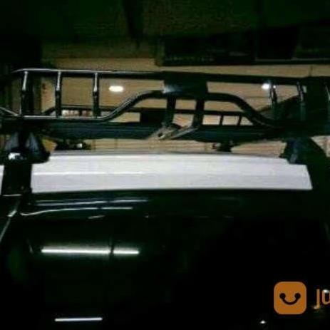 Roof Rack Atas Mobil Avanza/ Xenia Merk Buzz Rack+Kaki Jepit Body