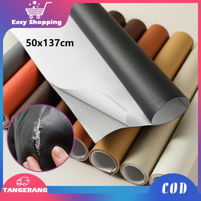 50x137cm Stiker Kulit Sofa Furniture Stiker Furniture Sticker Leather Repair Untuk Mobil Sofa Dan Furniture Lainnya