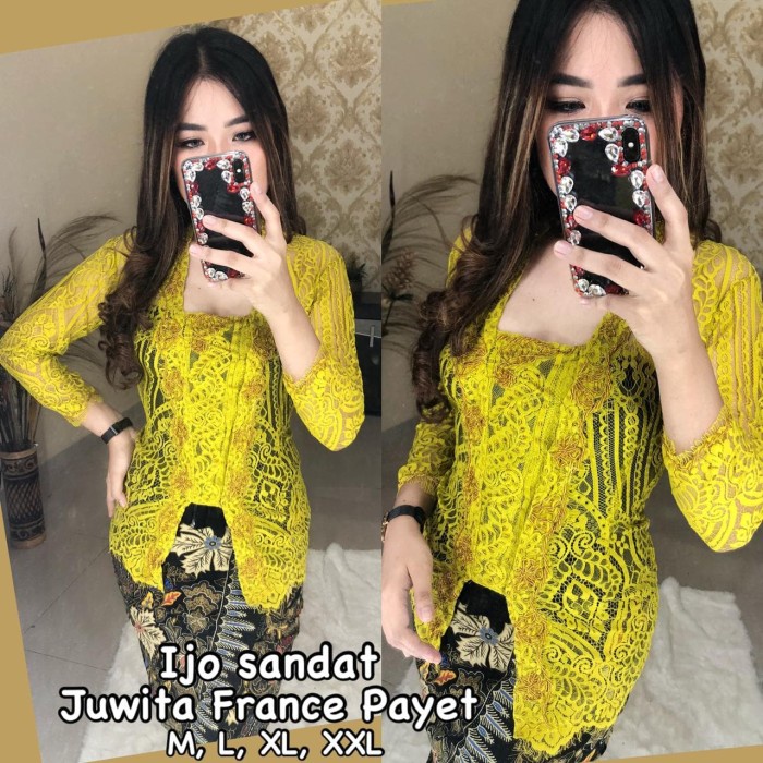 kebaya bali wanita brokat bali modern