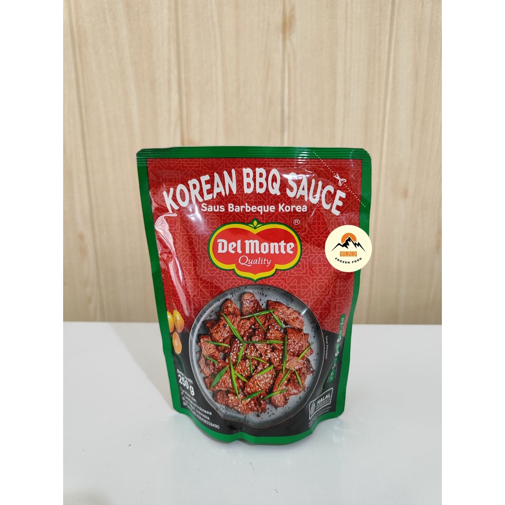 

Del Monte saus Korean BBQ 250gr