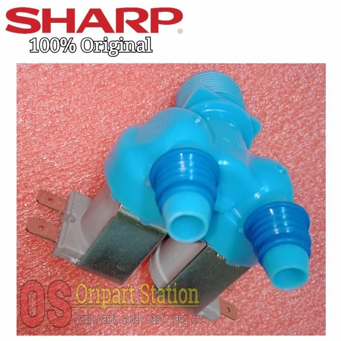 @@@@] WATER INLET MESIN CUCI SHARP ORIGINAL 2 SELENOID