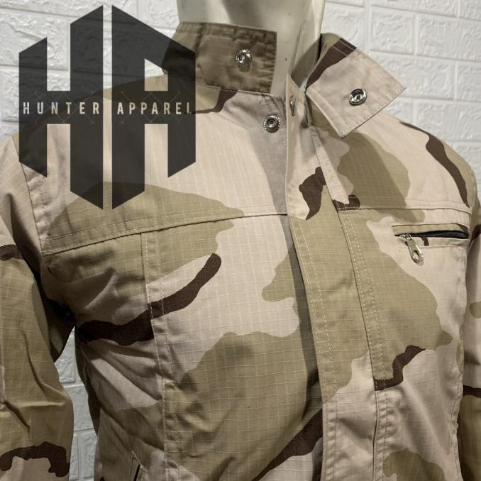 Jaket Loreng Gurun Teluk - Jaket Abg Loreng - Jaket Pria - Jaket Motor