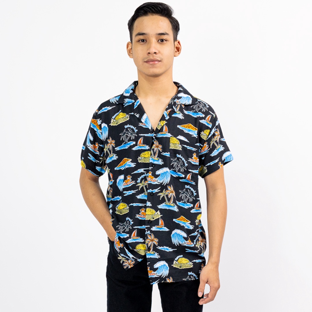 Ribsgold Kemeja Pattern ChillBeach