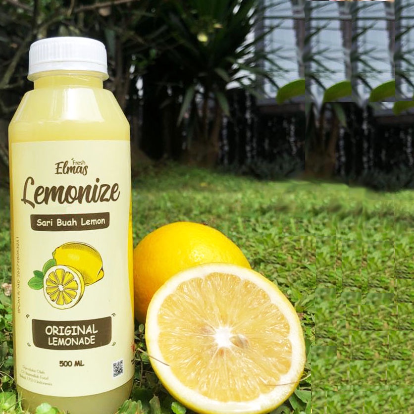 Sari Lemon Asli LEMONIZE 500ml Minuman Diet BPOM Penurun Berat Badan Pelangsing dan Detox Murah