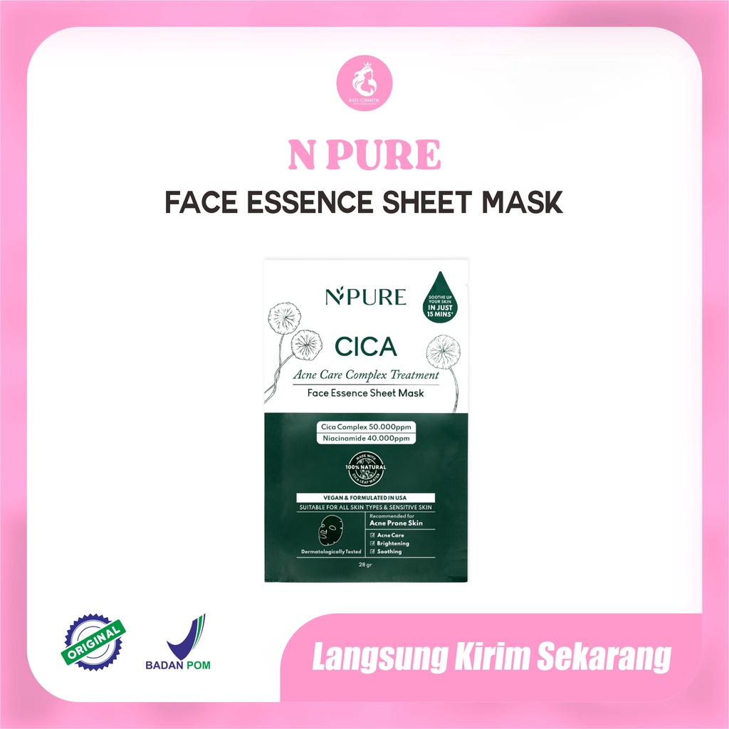 N'Pure / NPure Cica Centella Asiatica Acne Sheet Mask