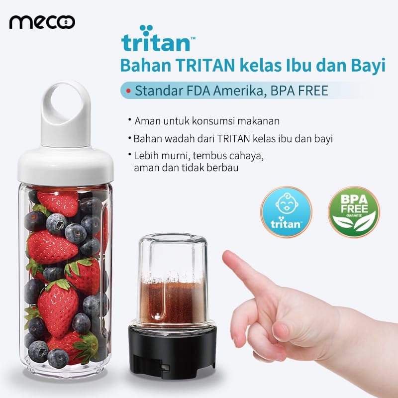 MECOO CHOPPER Mecoo Most Aesthetic 5 in 1 Antibacterial Odorless Chopper 250 Low Watt BPA Free / Blender Daging / Baby Food Processor | Foodchopper Mecco ORIGINAL GARANSI 1 TAHUN RUSAK GANTI BARU