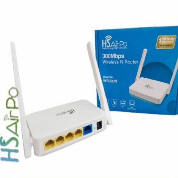 HSAIRPO WR300N WIRELESS ROUTER