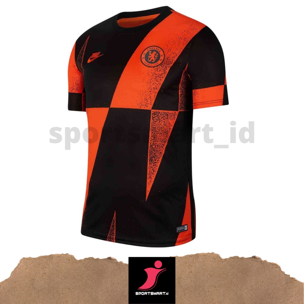 SALE NIKE Chelsea FC Pre Match Short Sleeve Top Original