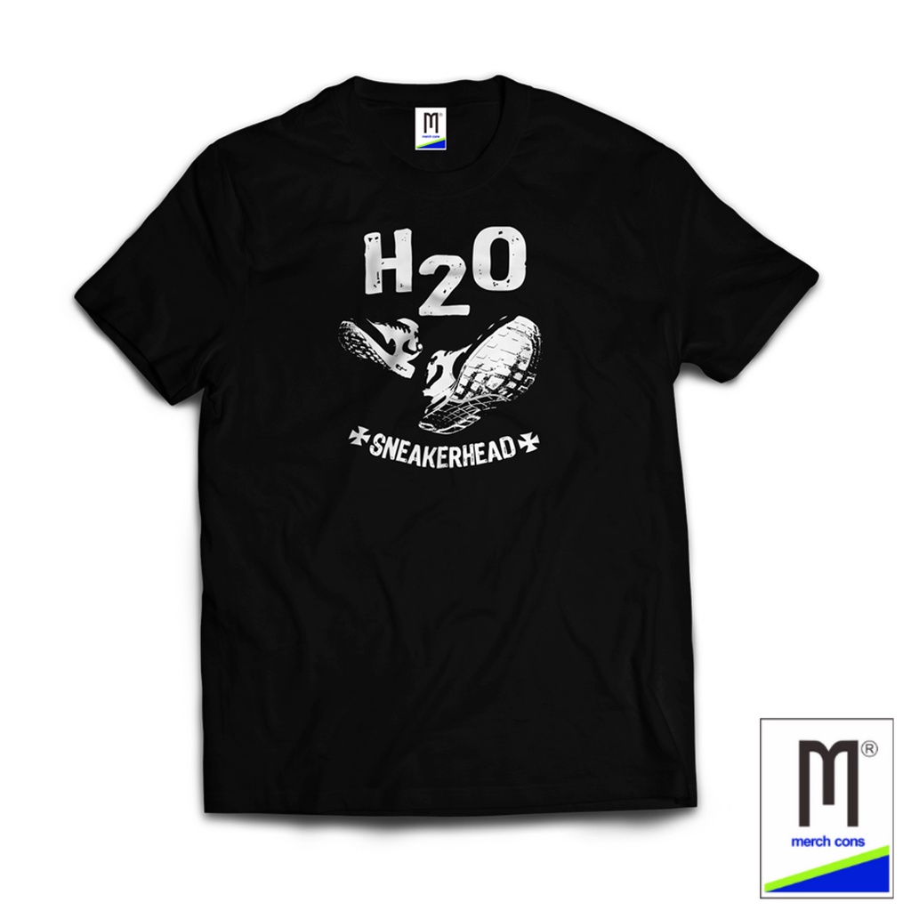 KAOS BAND H20  TAG MERCHCONS SIZE LUAR / KAOS MUSIK DISTRO