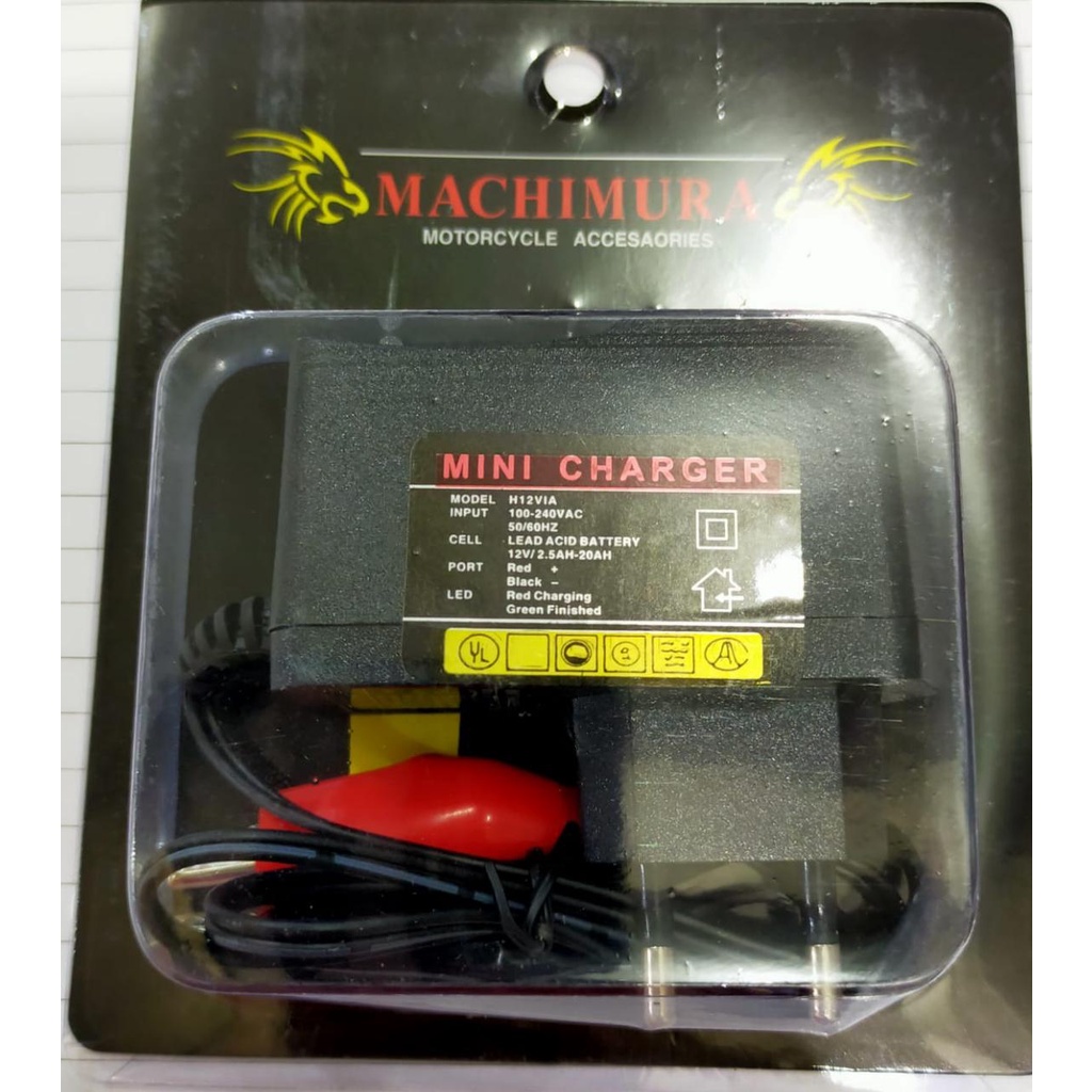 Alat tes lampu charge aki cas aki