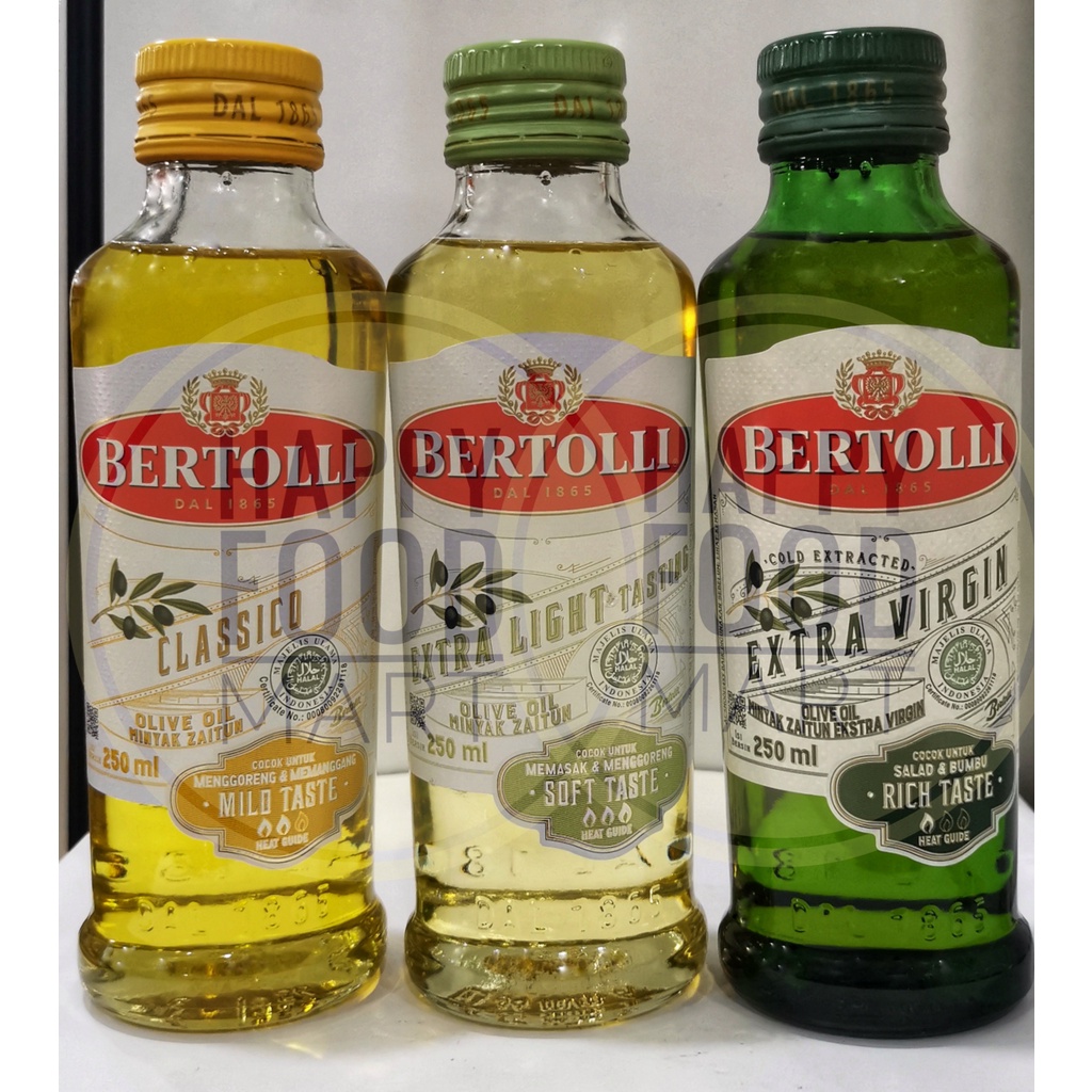 

[SALE]BERTOLLI OLIVE OIL CLASSICO EXTRA LIGHT EXTRA VIRGIN 250ML/MINYAK ZAITUN BERTOLLI/MINYAK OLIVE