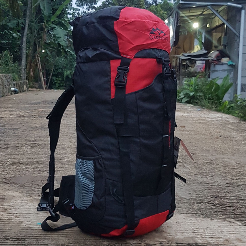 Tas Ransel Gunung Original Carboni RAOO2 RED 60 Liter Muntaine Adaventure Tas Carrier Outdoor Hiking