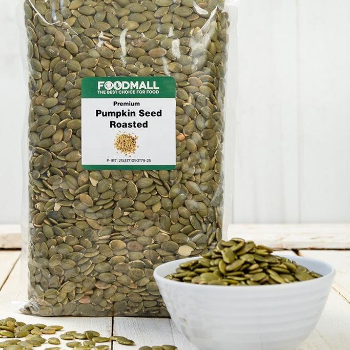 

✈ Pumpkin Seeds ROASTED 1 kg / Biji Labu Panggang 1000 gram ✦