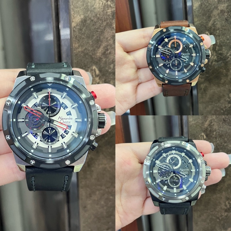 JAM TANGAN PRIA ALEXANDRE CHRISTIE AC6506 AC 6506 MC
