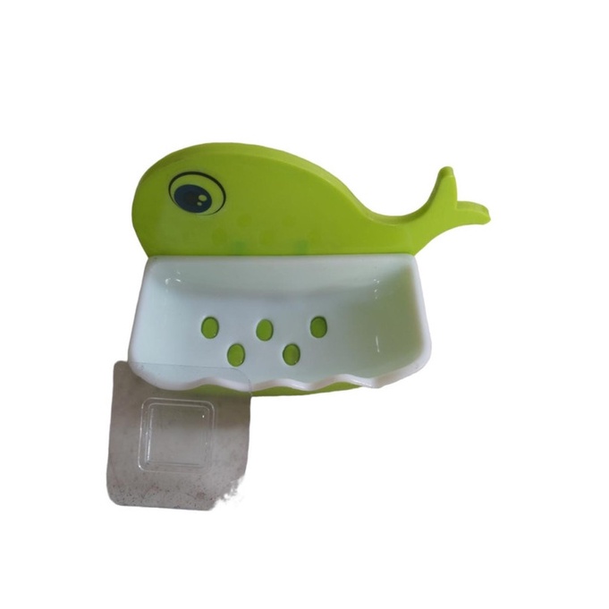 Rak Sabun Motif DX HP - Tempat Sabun Mandi Sabun Batang Motif IIkan paus Tempel Dinding