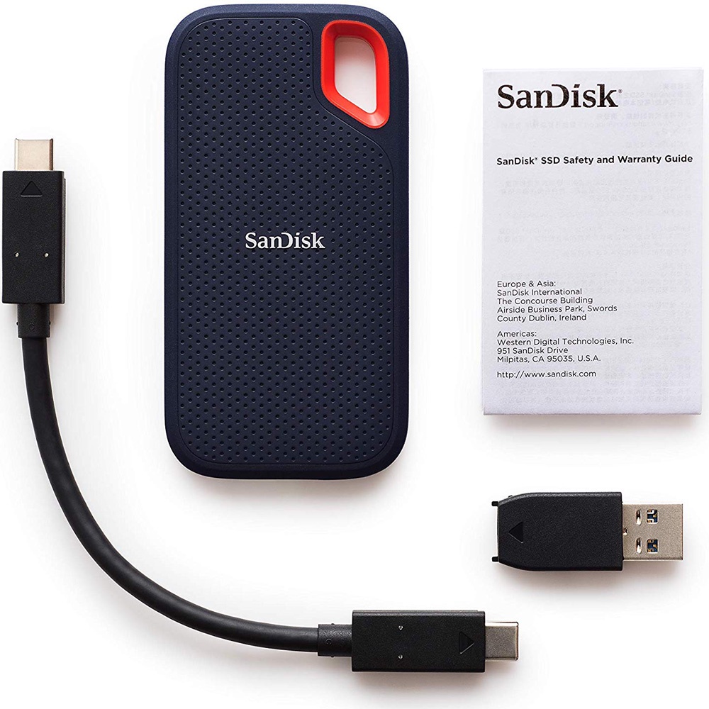 SSD Sandisk Extreme E61 V2 500GB 1TB 2TB 4TB - SSD Portable USB C