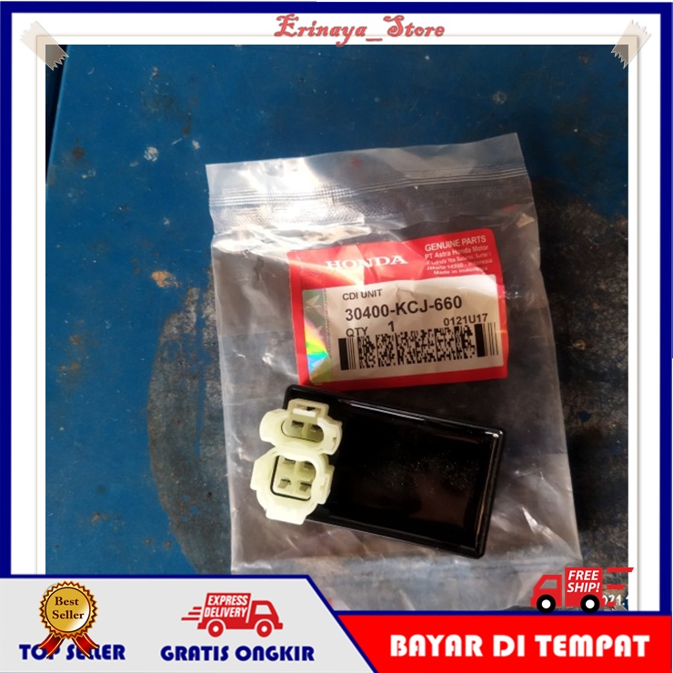 ORIGINAL AHM 660 Kecil KCJ CDI ECU Unit Assy Motor Honda Tiger Revo Old Lama 200 Original Ori