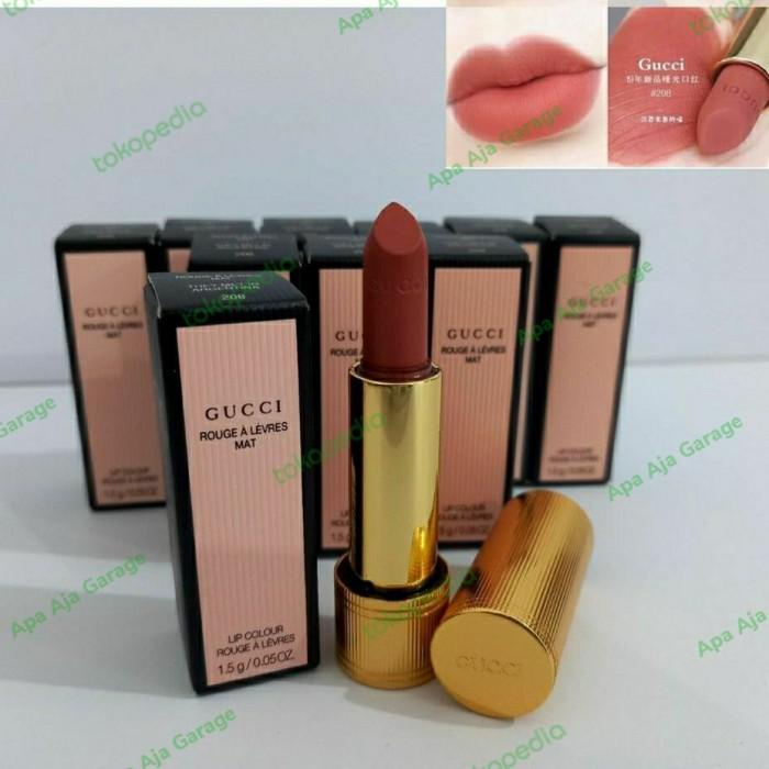 Gucci matte lipstik travel size nude