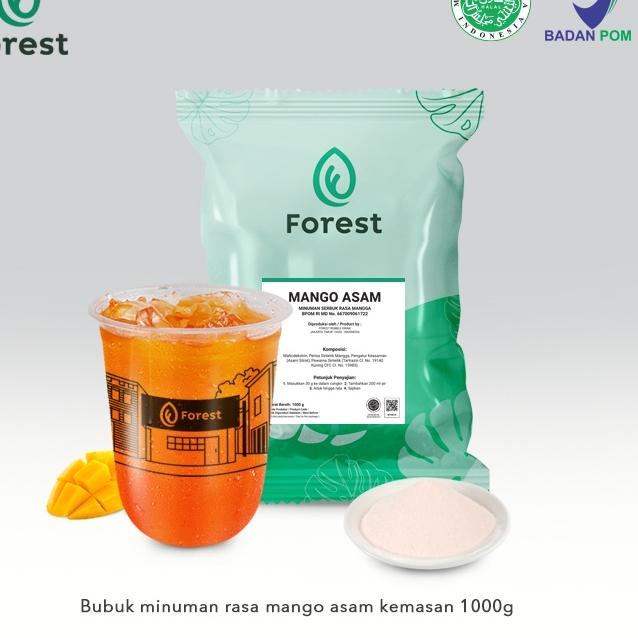 

Viral✅ >XC26619< Bubuk Minuman MANGO SQUASH Powder 1000 g - FOREST Bubble Drink