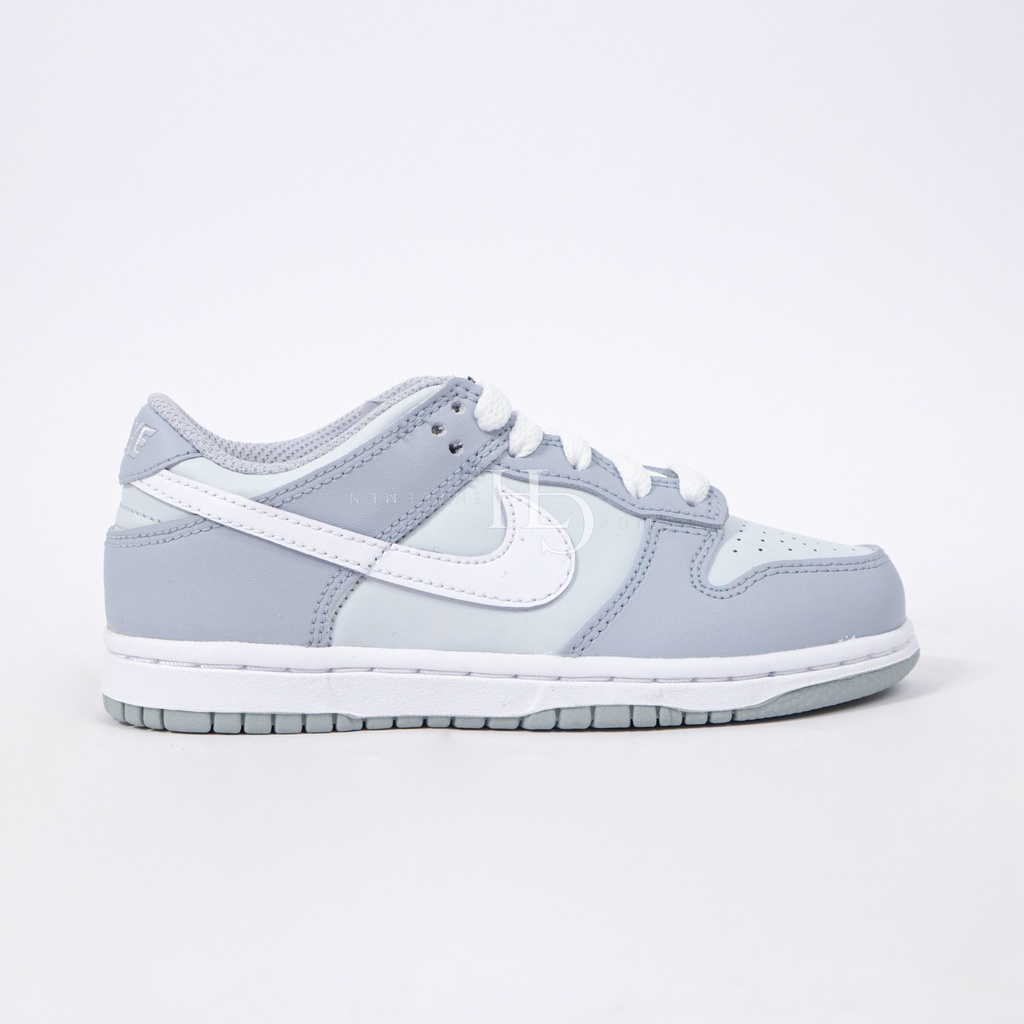 Kids Nike Dunk Low Two Tone Grey (Pre-School) DH9756-001 100% Original