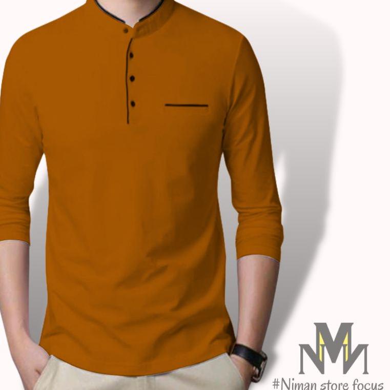 REKOMENDASI KAOS KERAH SAKU LENGAN PANJANG