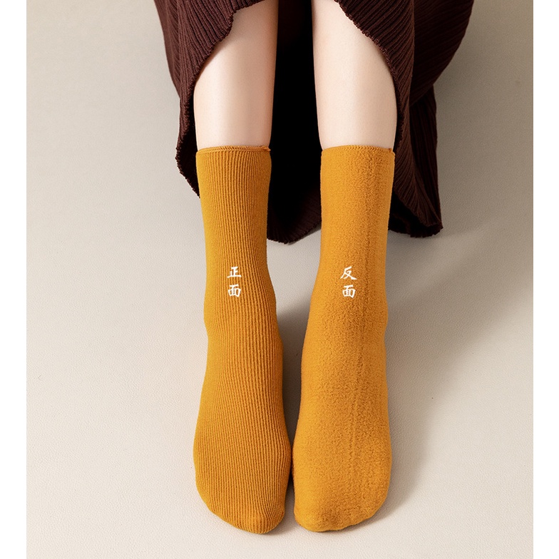 Kaos Kaki Tebal Musim Dingin Winter Socks Wanita Import