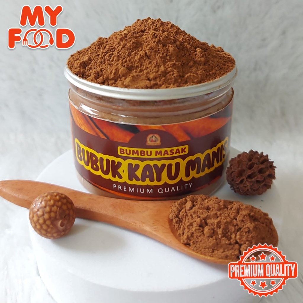 

[Myfoodofficial] - Can Rempah Bubuk Kayu Manis Pure Cinnamon Powder Kualitas Premium
