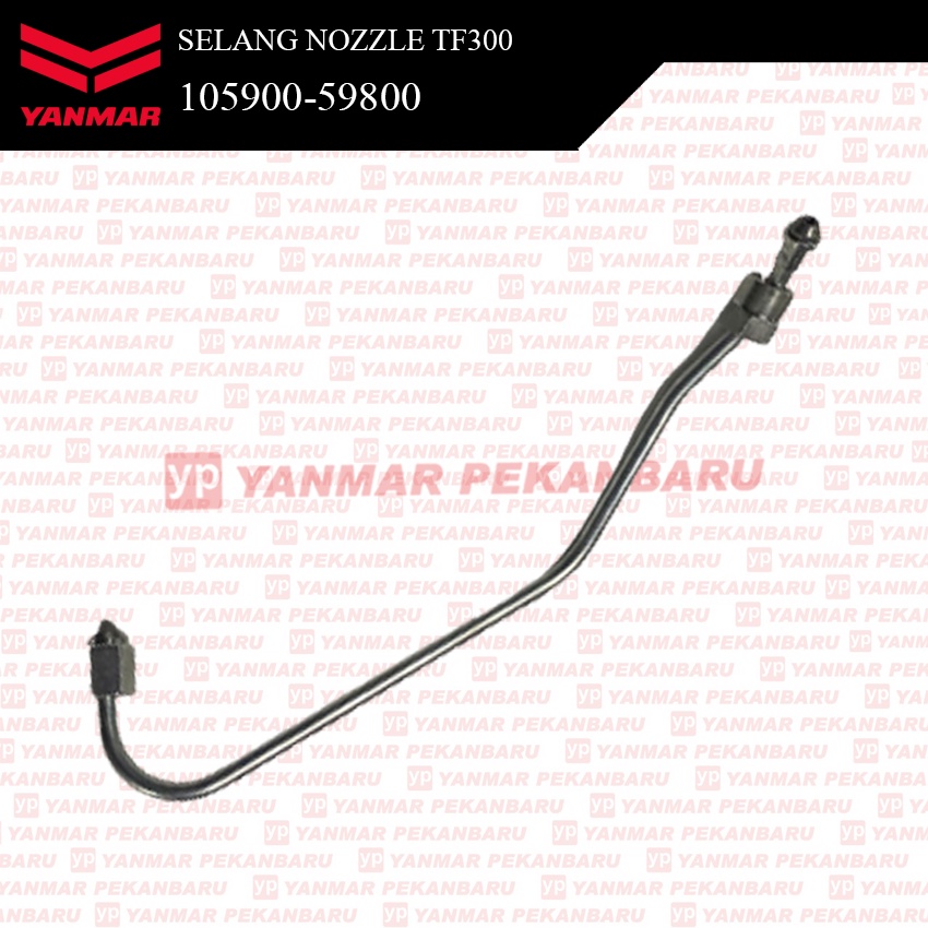 TF300 SELANG NOZZLE FUEL INJECTION PIPE YANMAR 105900-59800 ORIGINAL ASLI