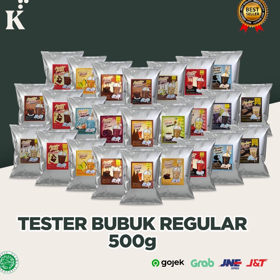 

ORIGINAL% Bubuk minuman bubble drink murah berkualitas Javaland TESTER 500g (kemasan repack)