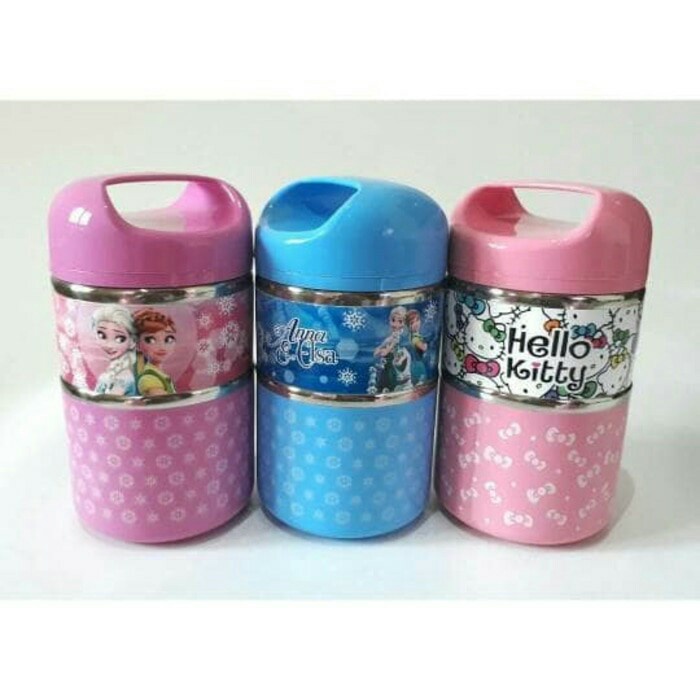 Rantang Rantang Stainless Putar Karakter 2 Susun