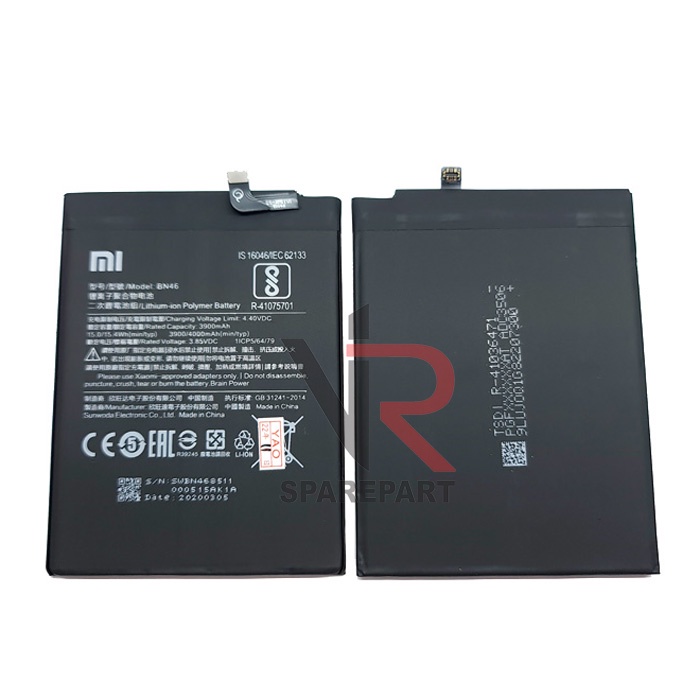 BATERAI XIAOMI REDMI 7 / NOTE 6 / NOTE 8 / BN46 BATRE BATTERY