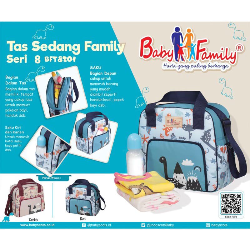 Baby Family Tas Bayi Medium-  BFT8201